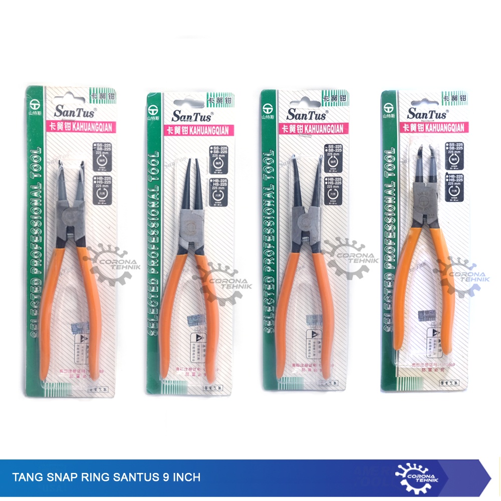 Santus - Tang Snap Ring 9 Inch