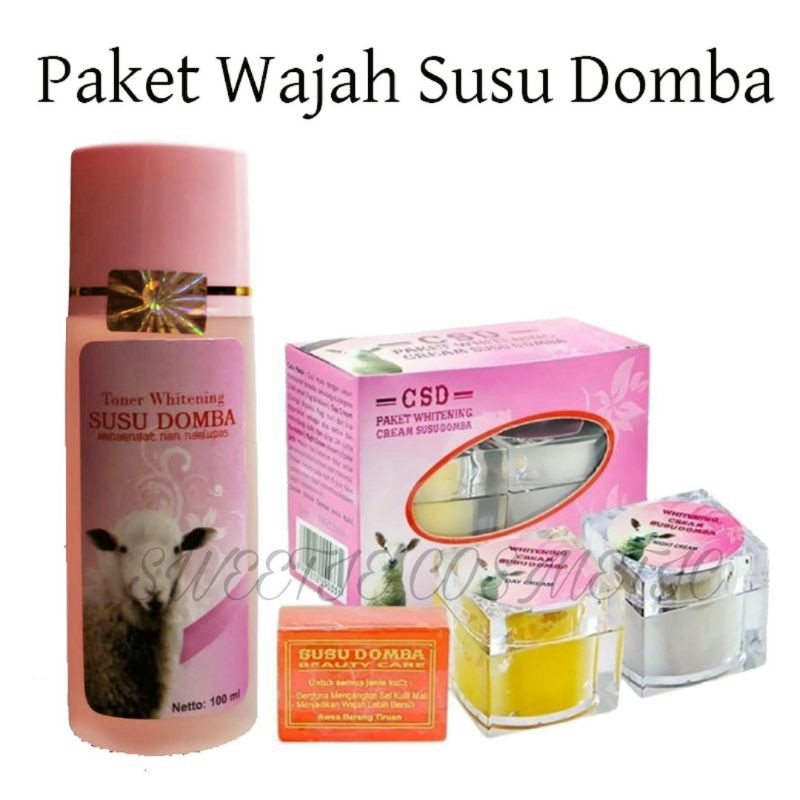 PAKET CSD 4IN1 / PAKET WAJAH SUSU DOMBA