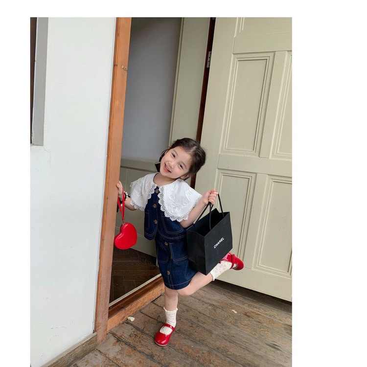 (LOLI-JKT) BS-304 STELAN ANAK CEWEK COURT THIN SKIRT SIZE 100-140