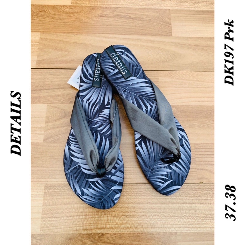 PROMO Details Sandal Japit Daun