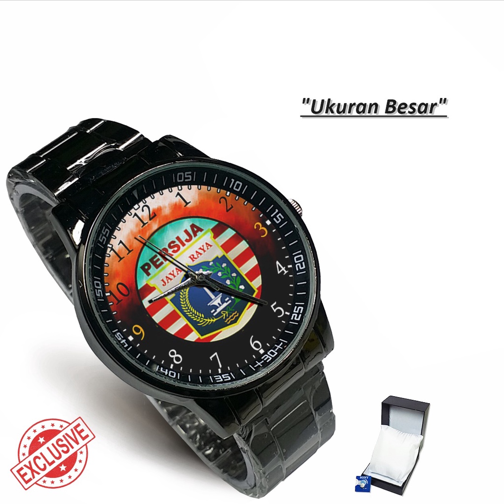 Jam Tangan Rantai Couple PERSIJA JAYA RAYA (Awesome)