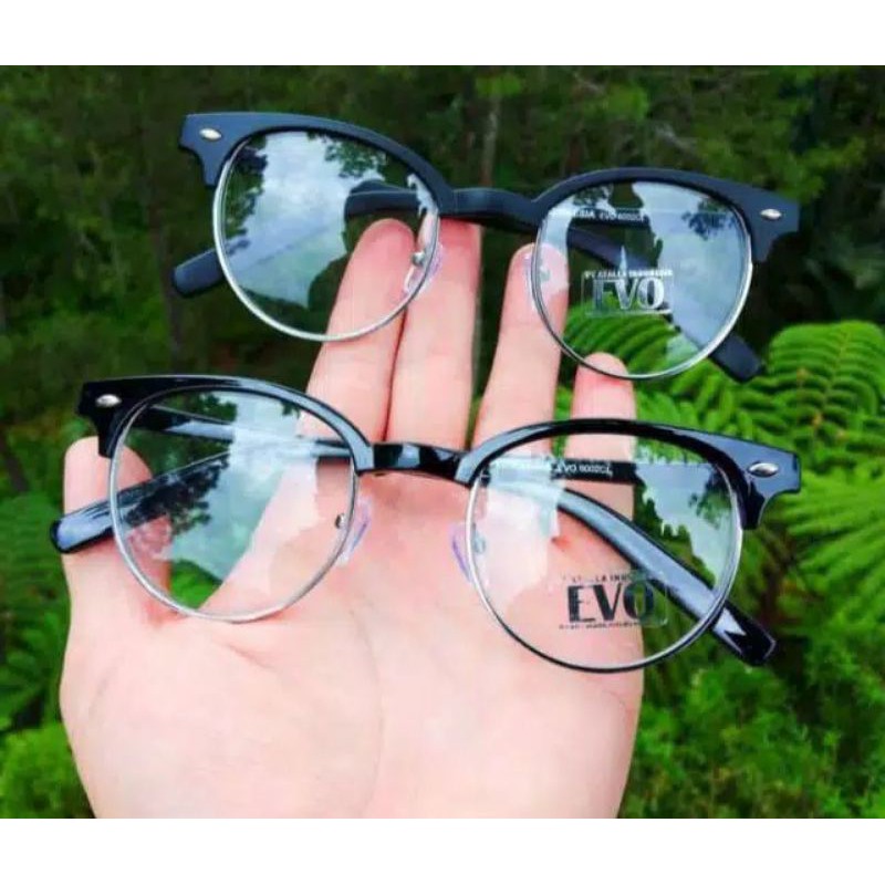 frame kacamata bulat korea/ frame kacamata fashion pria & wanita