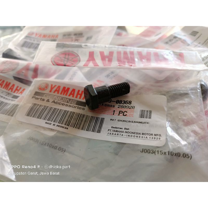 Baut Baud panel rem atas bartension belakang RX King scorpio vixion ORIGINAL 90109-08368