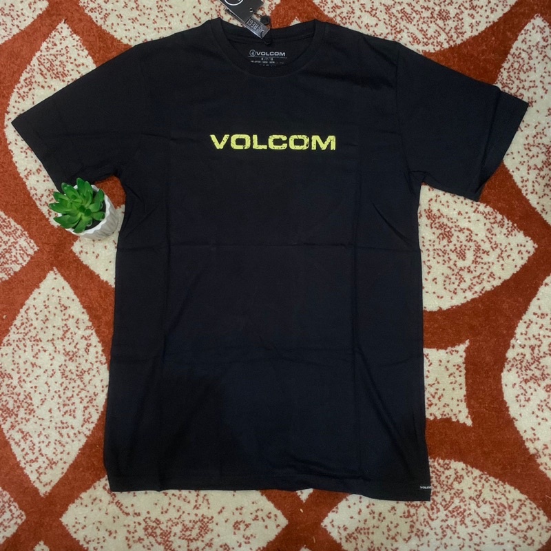 Kaos volcom euro tee black mirror sample