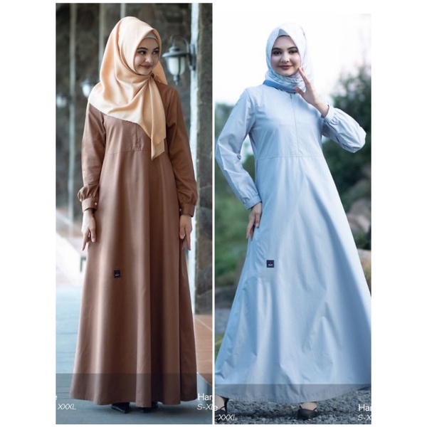 GAMIS MUTIF SAFIQA CARAMEL SAFIQA GREY