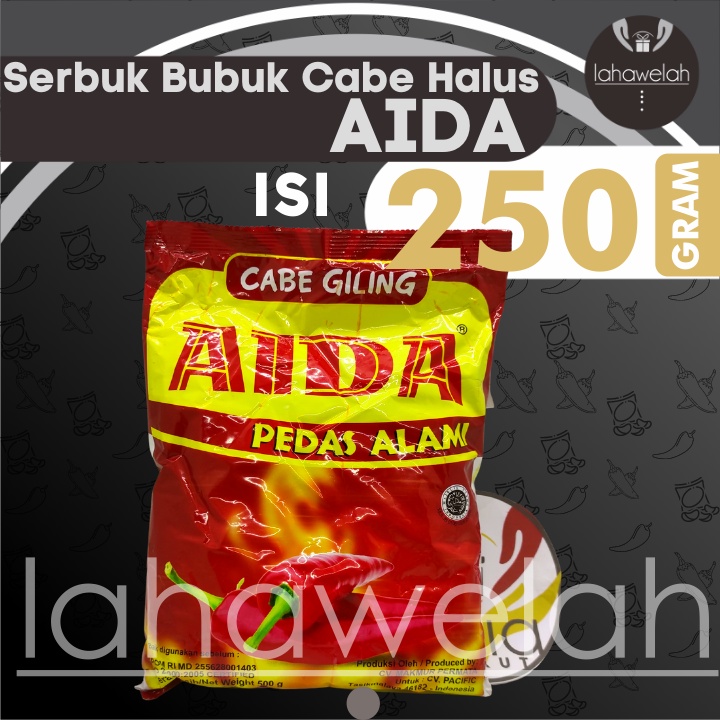 

Bny31 Bumbu Cabai bubuk halus AIDA 250gr by Lahawelah