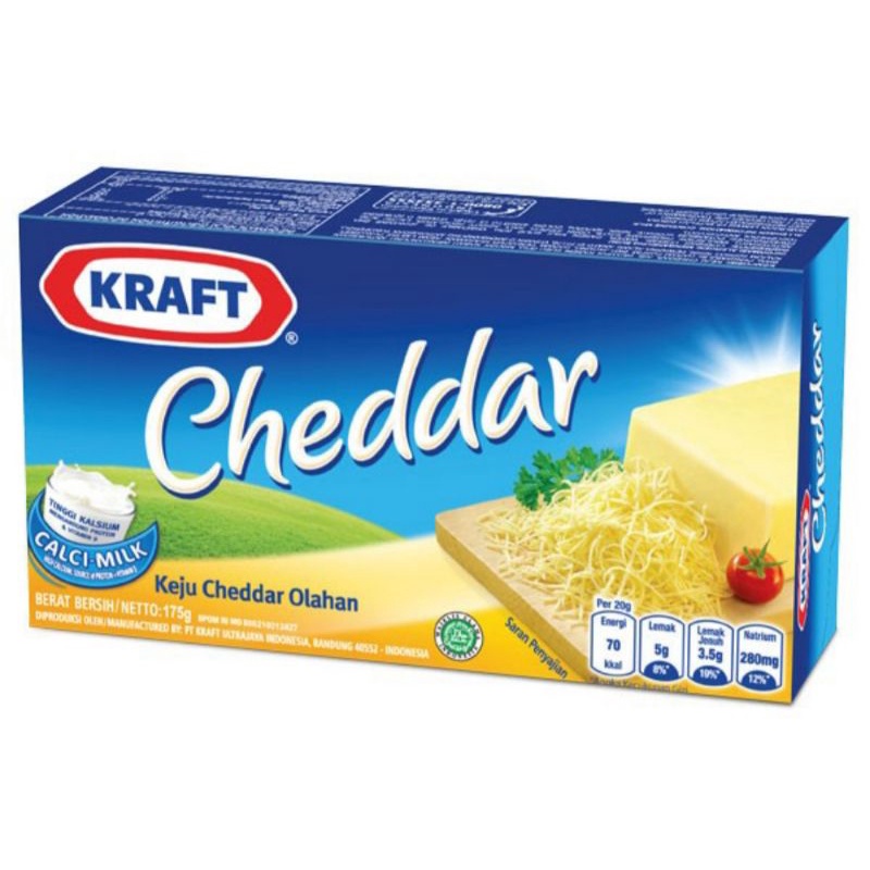 

KRAFT CHEDDAR 165 gr