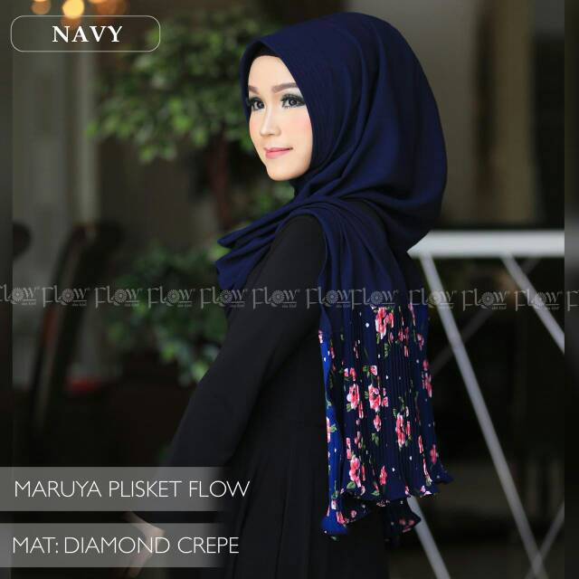 MARUYA PLISKET BY FLOW IDEA HIJAB