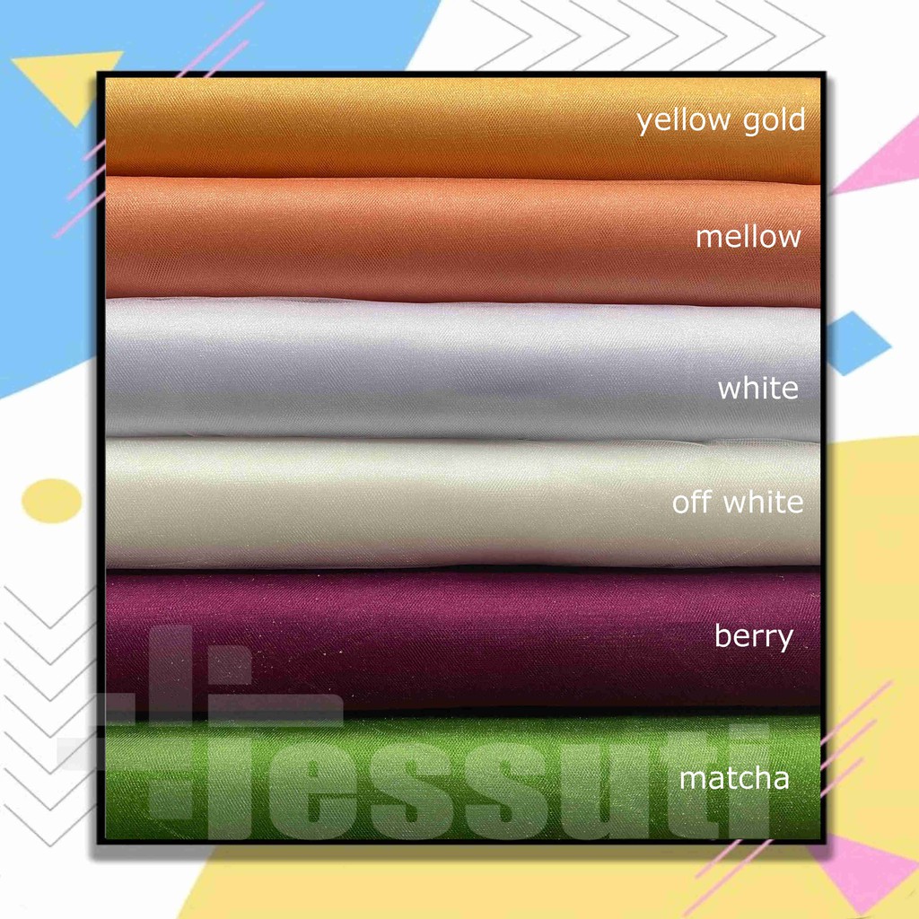 KAIN TILE METALIK / MENGKILAP / SOFT SHINING / SHINY TULLE IMPORT