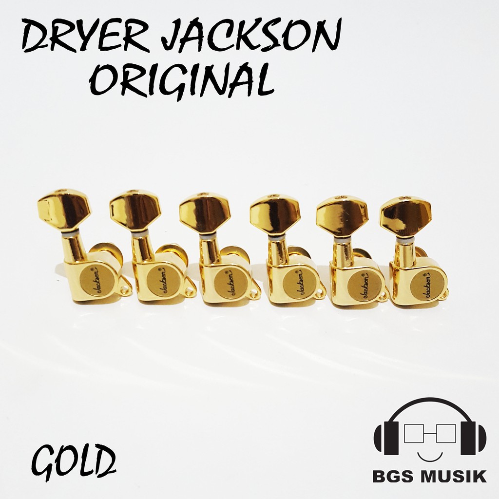 Dryer Jackson Gold - Dryer Jackson Original - Dryer Gitar Elektrik - Not Dryer Gotoh Japan