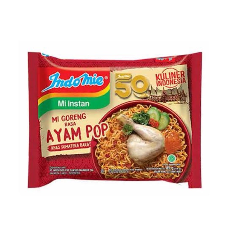 indomie ayam pop 85 gr