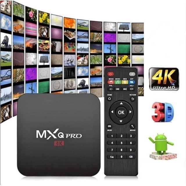 8GB+64GB TV BOX Android MXQ 4K 4GB/32GB 8GB/64GB Pointer Keyboard 4K Smart TV MX-Q like X96 Mini