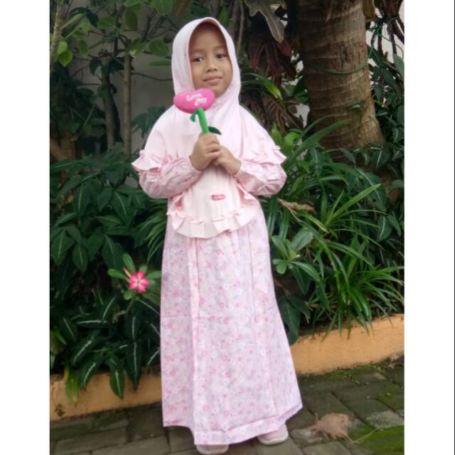 Gamis anak katun jepang