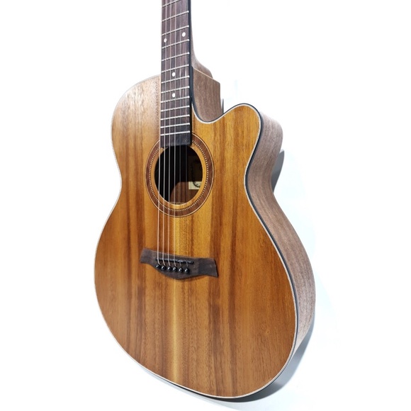 Gitar Akustik Elektrik Merk Camwood Original Tipe IWC-235 NSK EQ TUNER Cowboy Murah Jakarta