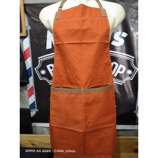 celemek masak apron barbershop celmek barista Celemek BARISTA CELMEK APRON CHEFF CELMEK MASAK