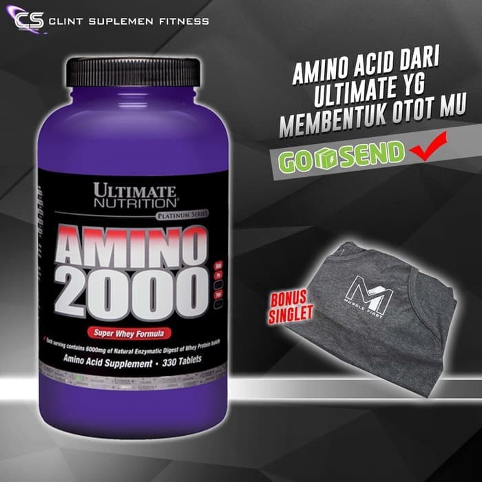 UN Ultimate Nutrition AMINO 2000 330 tabs BPOM