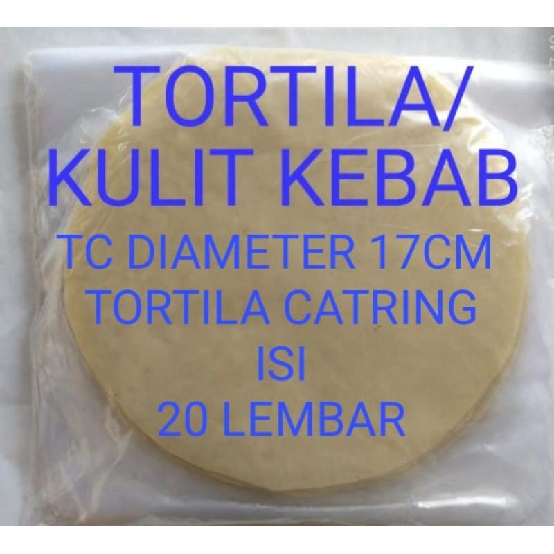 

tortila TC diameter 17cm isi 20 lembar