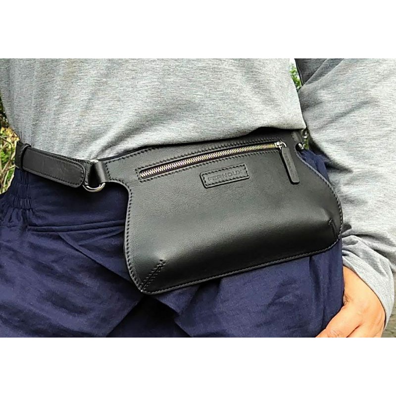 Tas Pinggang Kulit Wanita / Slim Waist Bag / Mini Belt