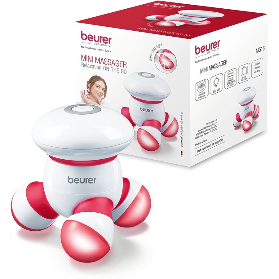 BEURER MG16 MG-16 MINI MASSAGER ALAT TERAPI PIJAT MEDICAL ONLINE MEDICALONLINE
