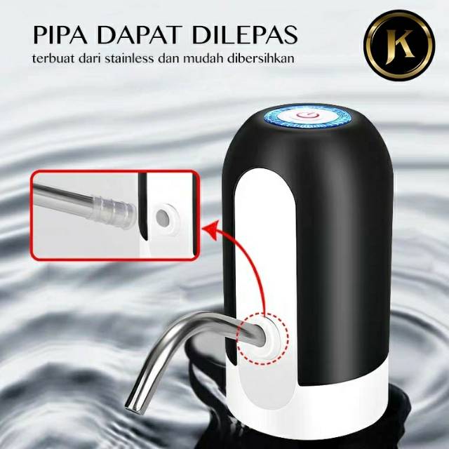 Pompa Galon Air Minum Elektrik dengan USB Charge