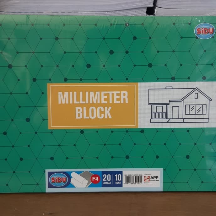 

buku milimeter folio sidu