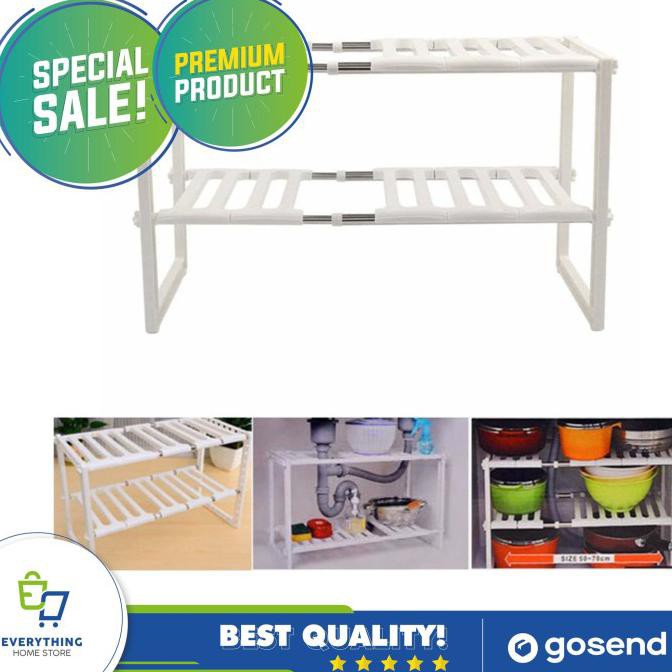 Rak Dapur Susun PREMIUM Multifungsi