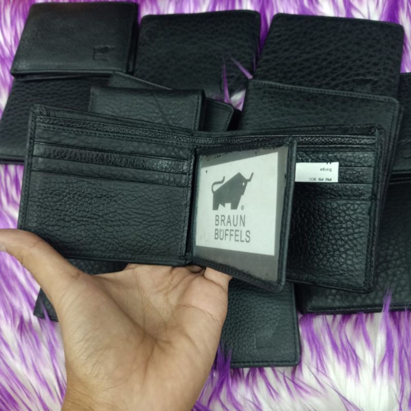 Dompet Lipat pria Kulit Asli Garut
