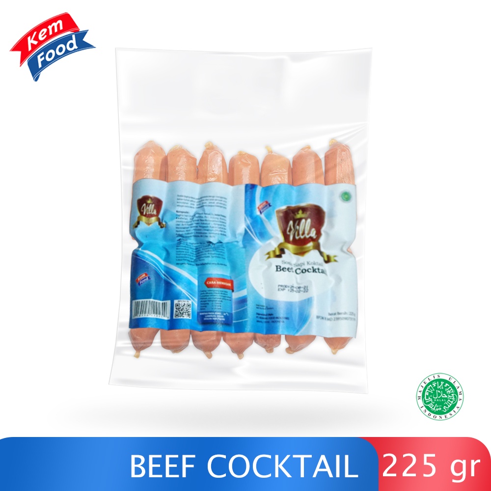 

Villa Sosis Sapi - Beef Cocktail 225 gr