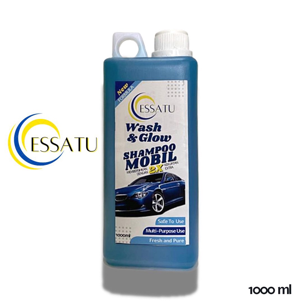 Shampoo Mobil dan Motor Essatu Snow Wash 1 Liter