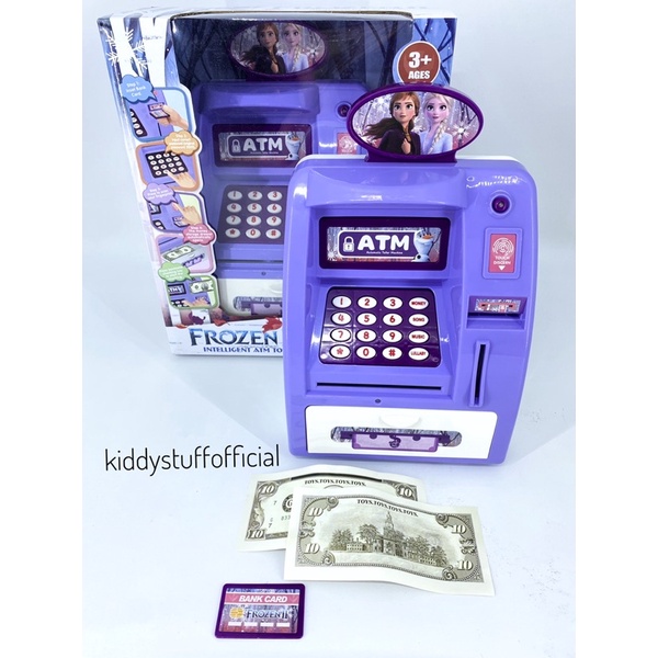 ‼️Mainan Celengan Anak | Mainan Mesin ATM Anak | Mainan Brangkas Anak Frozen | ATM Frozen Anak SNI