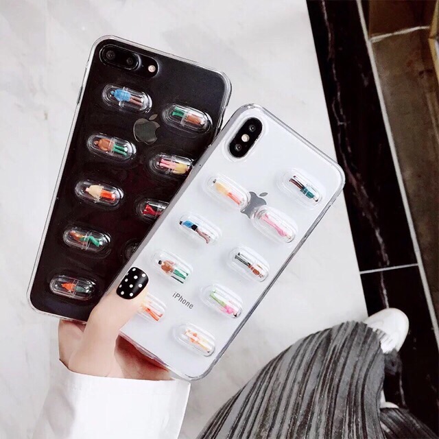 Capsule Case iPhone Oppo Vivo Xiaomi Samsung Realme 7 7i pro 5 5i 6 c3 C17 C15 C11 M51 Reno 2 2f 4f