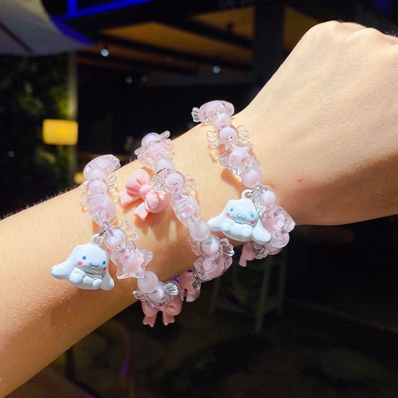 Gelang Tali Karet Desain Kartun Hello Kitty Sanrio Untuk Hiasan Kepala