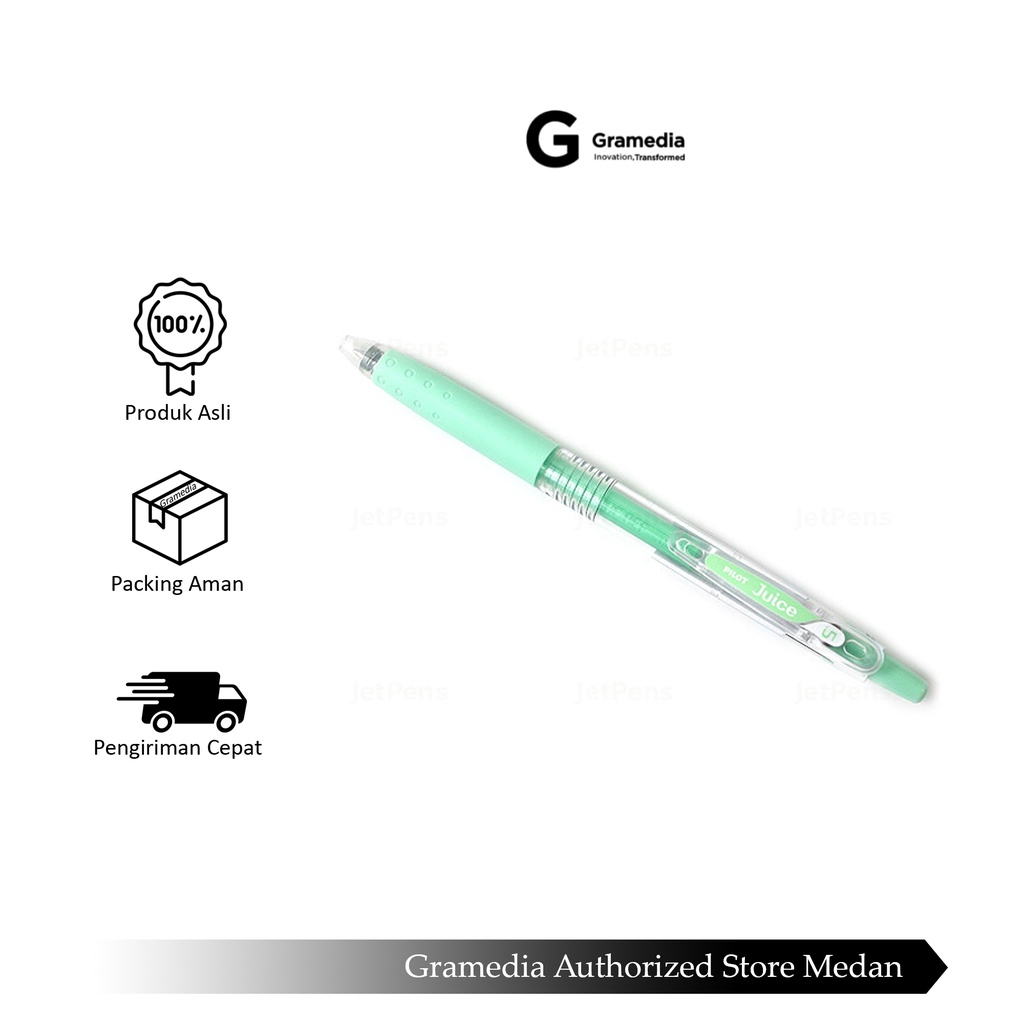 

Gramedia Medan - PILOT BALLPOINT JUICE LJU-10EF-PG 0.5 PASTEL GREEN