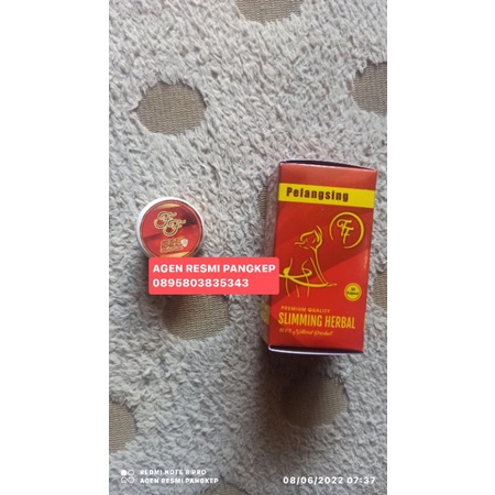 pelangsing FF + sunblock FF / slimming herbal FF