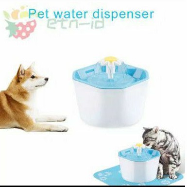 DISPENSER AIR MANCUR KUCING  ANJING WATERFALL Tempat minum kucing anjing PET DRINKING FOUNTAIN CAT