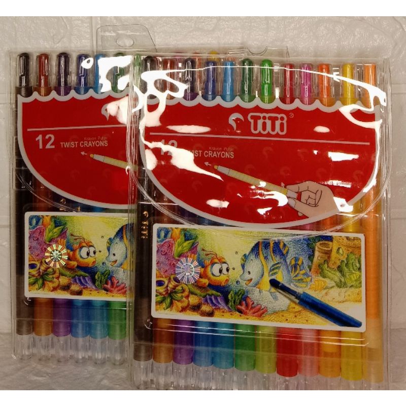 

TITI KRAYON PUTAR 12 TWIST CRAYONS