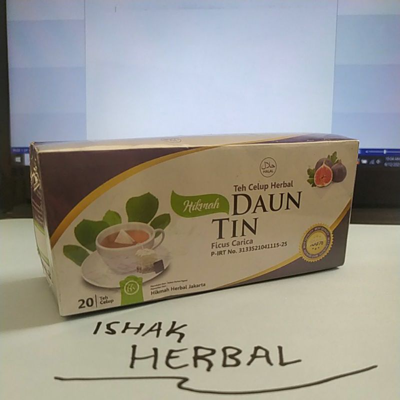 

Teh Celup Herbal Daun Tin Hikmah isi 20pcs Original