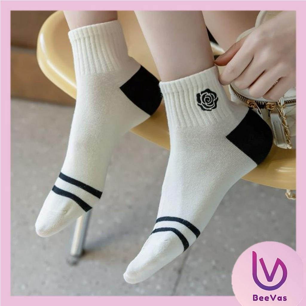 BV.ID KK1226 Kaos Kaki Pendek Semata Kaki Unisex Pria Wanita Kaus kaki Ankle Socks