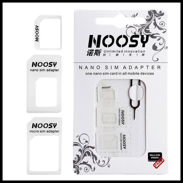 NOOSY NANO ADAPTER SIM CARD - NOOSY ADAPTER SIM CARD - SC