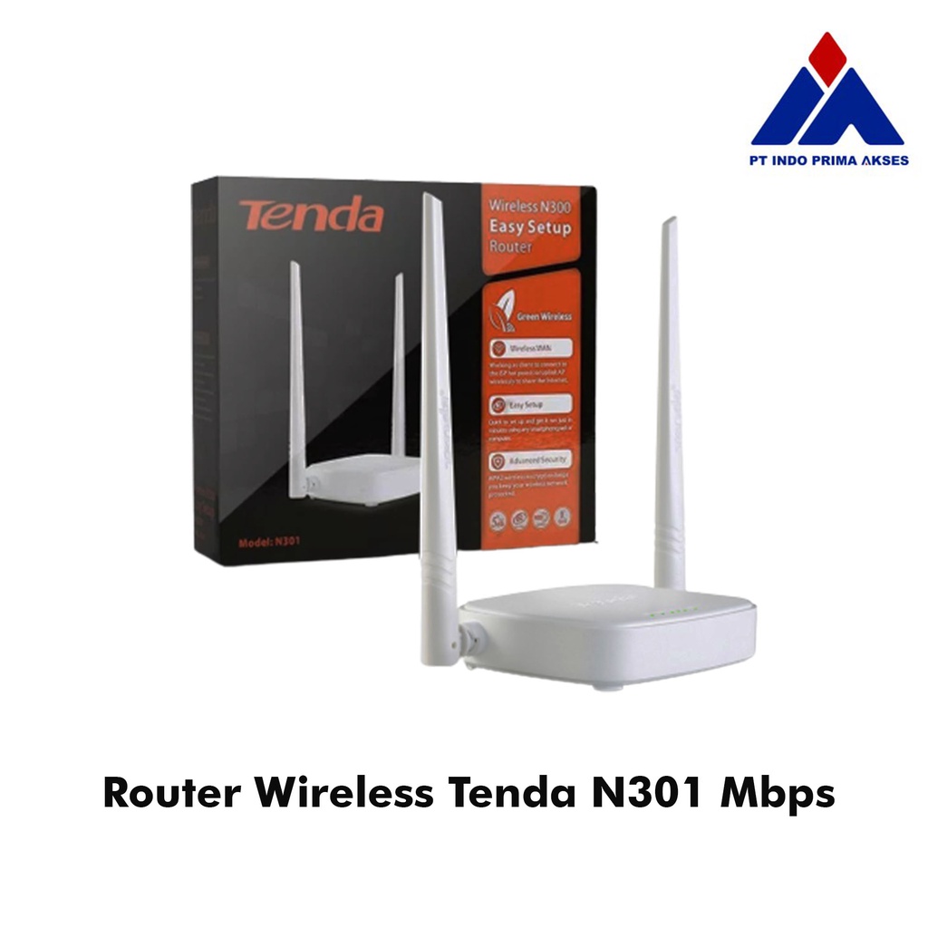 Router Tenda N301 300Mbps Router Wifi Komputer Aksesoris Wireless Router | Repeater Extender Tenda N