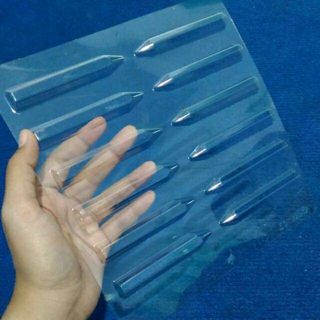 

cetakan cokelat pensil