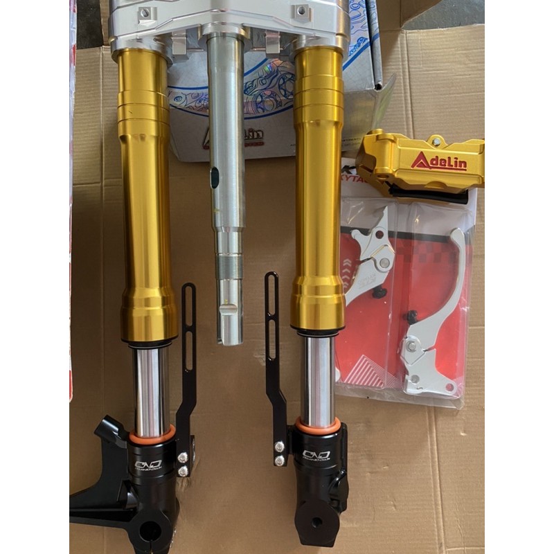 Shock upside down Jupiter mx king plus segitiga