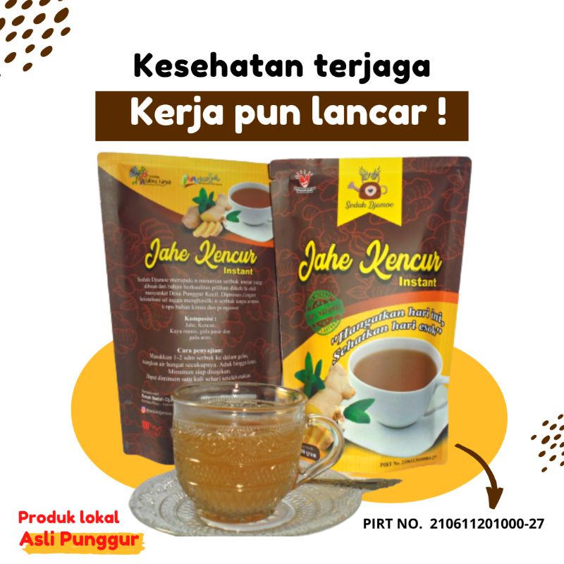 

Jahe instan Seduh Djamoe 200 gram ALAMI - Rendah gula