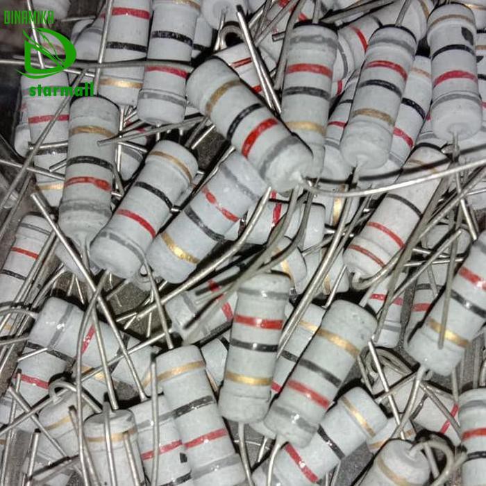 Resistor 82 Ohm 82R 82Ohm 2Watt 2 Watt Toleransi 5% Pcmelebik54 Ayo Beli
