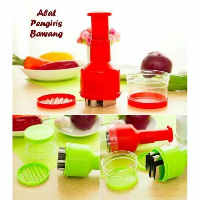 WMS PENCACAH BAWANG SAYUR SAYURAN / ONION CHOPPER