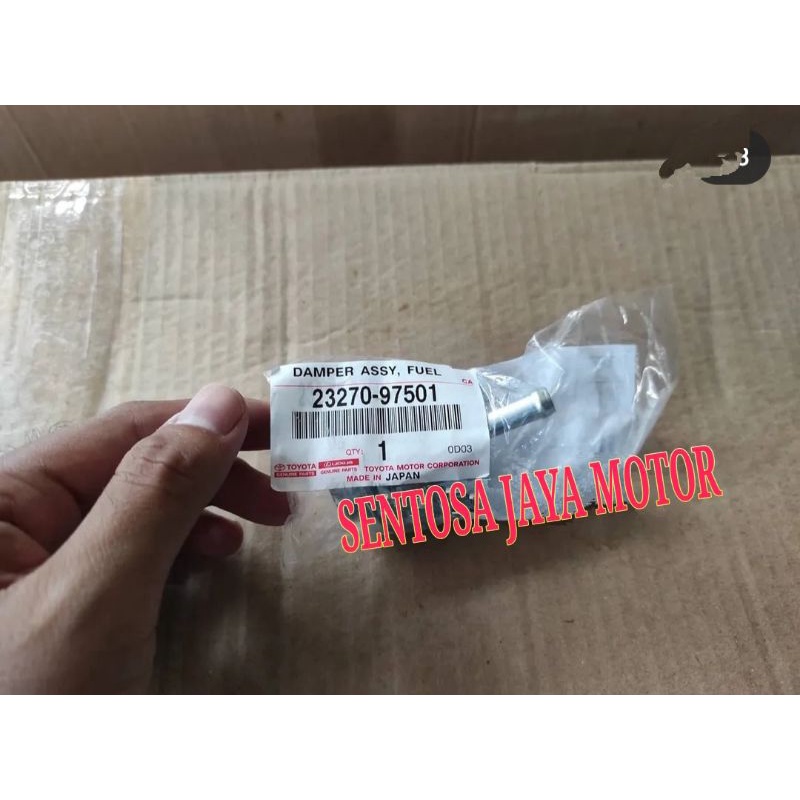 Damper Fuel Assy Valve Fuel Pressure Pulsation Avanza Xenia Rush Original 22370-97501 Asli