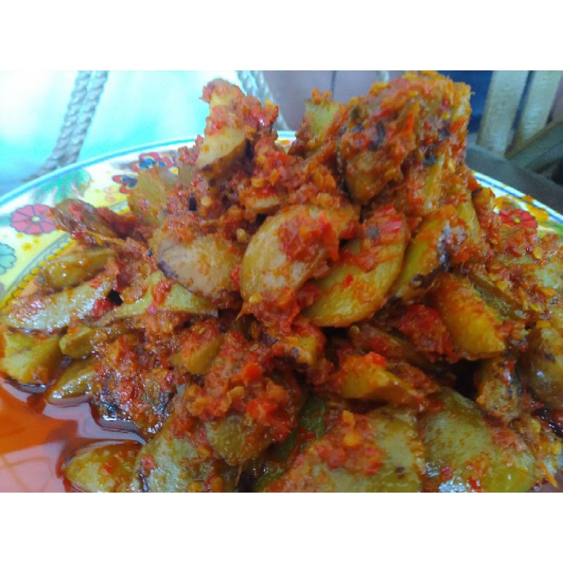 

jengkol balado ukuran besar