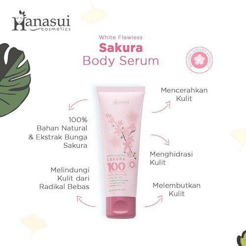 HANASUI SAKURA BODY SERUM GEL/HANASUI/BODY LOTION GEL