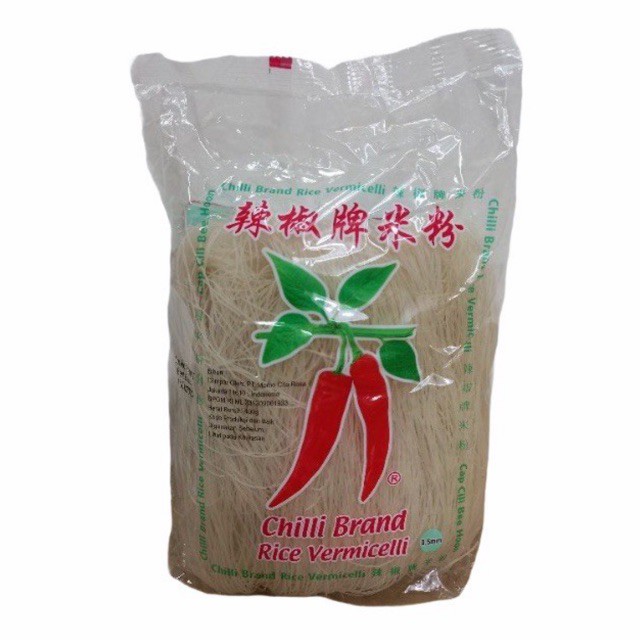 Chilli Brand Rice Vermicelli / Bihun Beras 400g