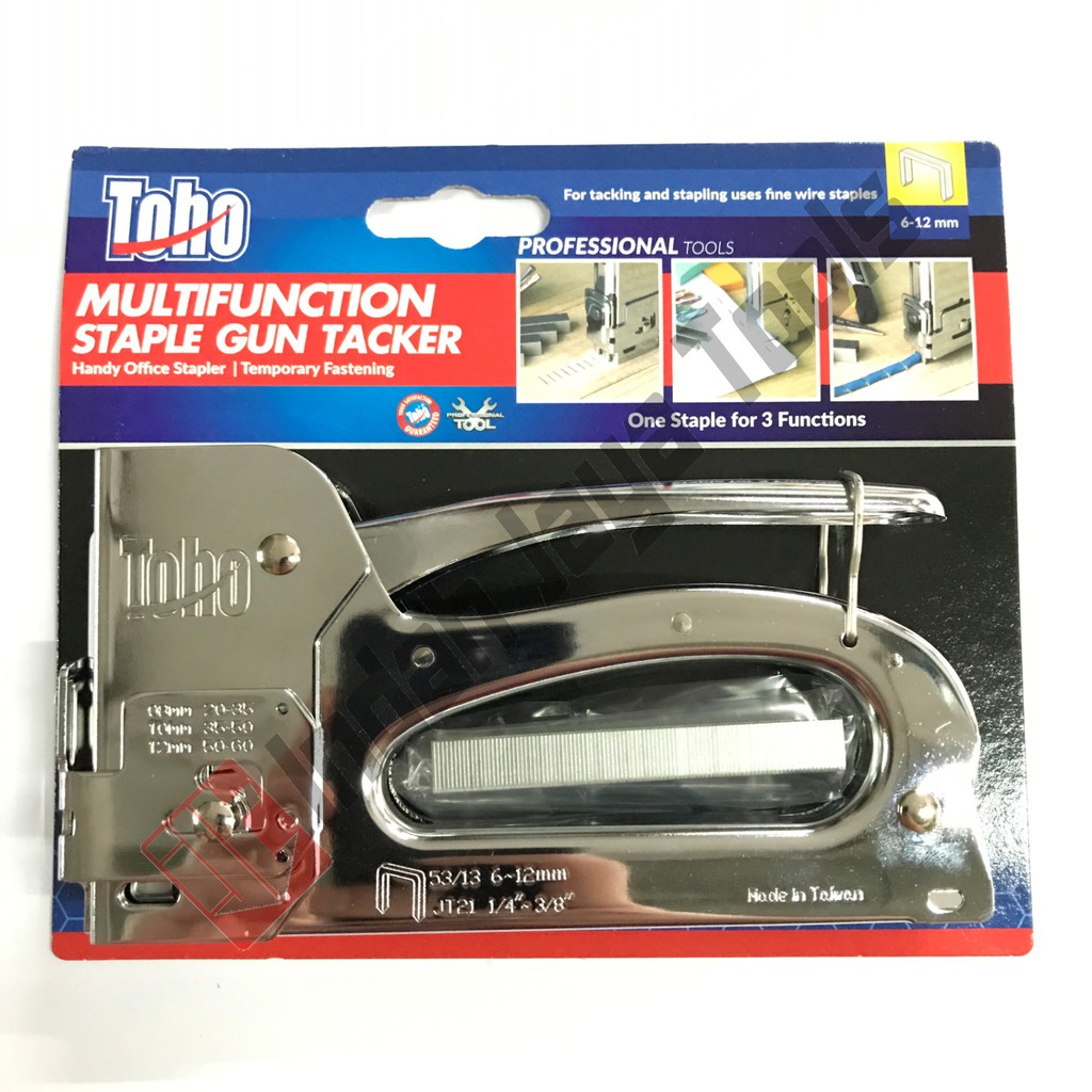 Stapler Besar Jilid Buku TOHO Taiwan - Staples Multifungsi Kabel